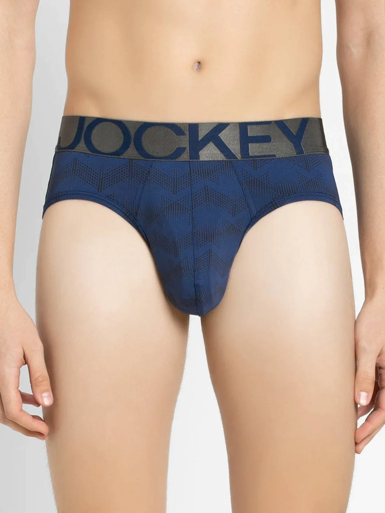 Rich Royal Blue Jockey Brief For Men