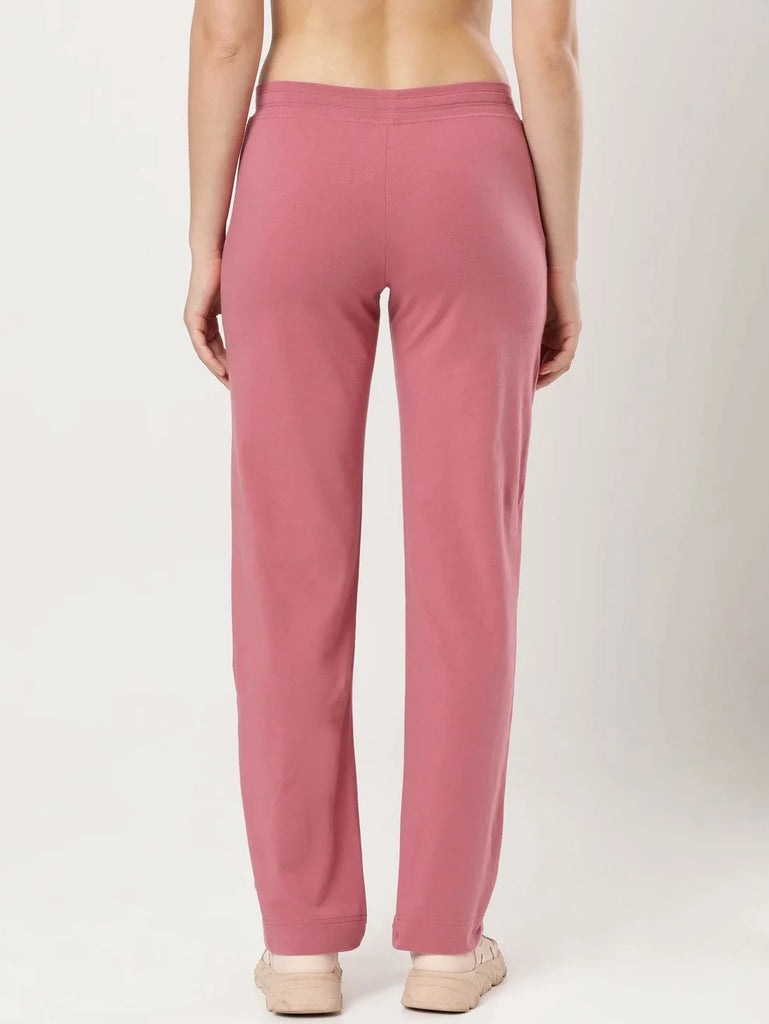 Rose Wine Relaxed Fit JOCKEY Women's Trackpants 