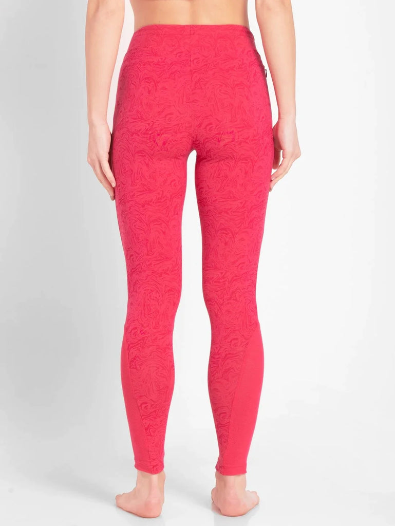 Ruby Printed JOCKEY Women's Yoga Pants.