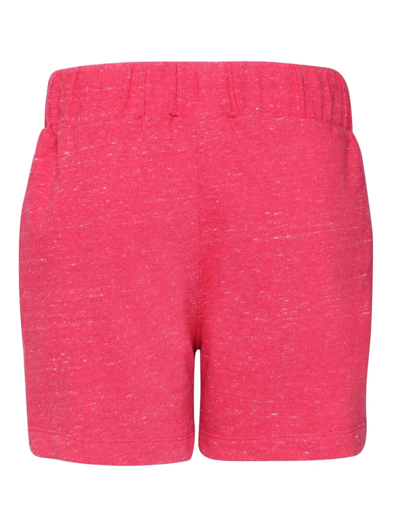 Ruby Snow Melange JOCKEY Girl's Regular Fit Solid Shorts