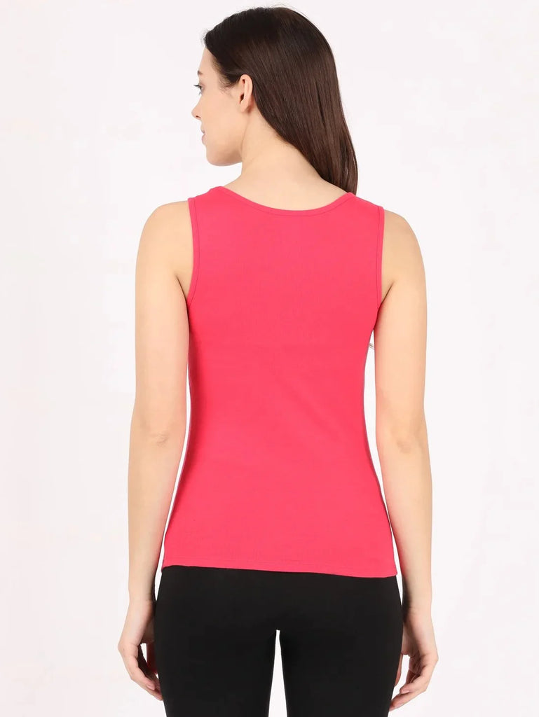 Ruby JOCKEY Women's Slim Fit Solid Tank Top