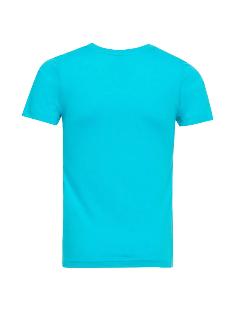 Scuba Blue JOCKEY Boy's Graphic Printed Half Sleeve T-Shirt