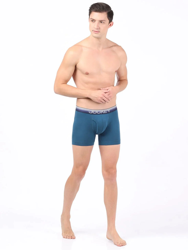 Seaport Teal Jockey Brief Underwear