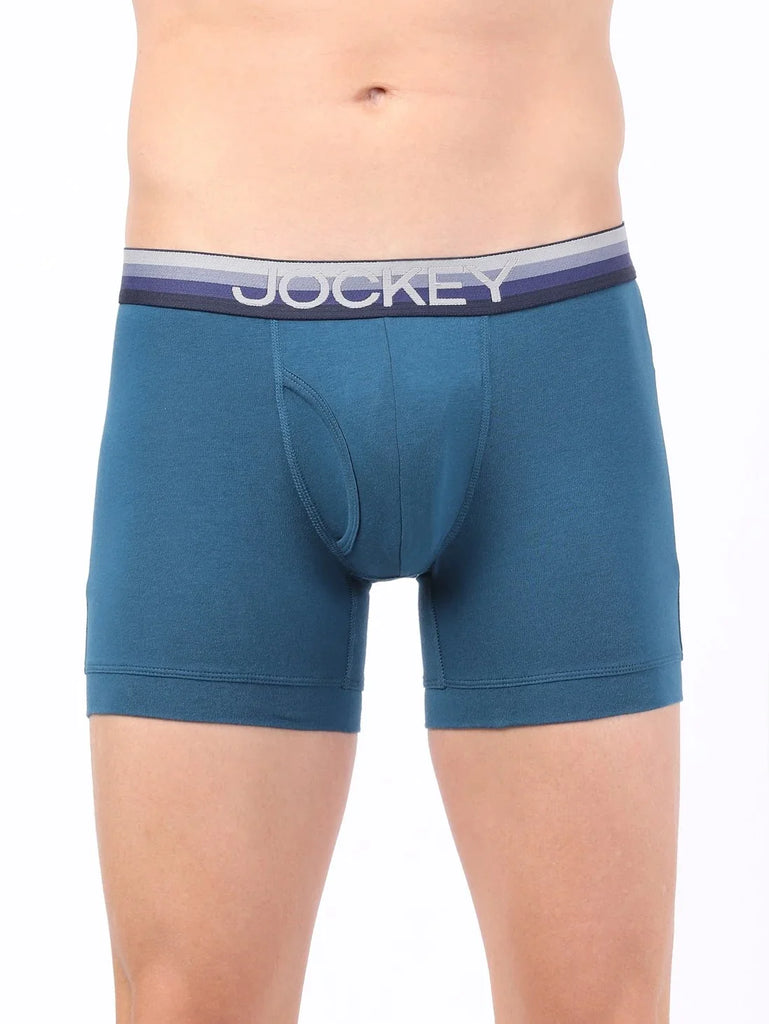 Seaport Teal Jockey Brief Underwear