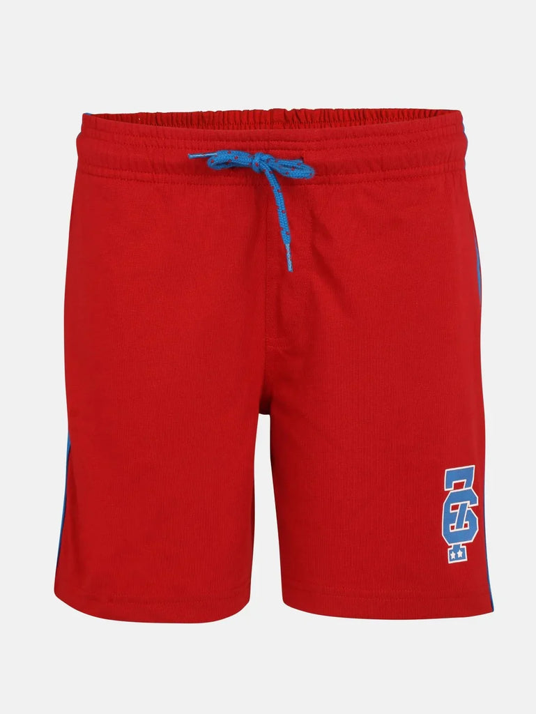 Shanghai Red JOCKEY Boy's Super Combed Cotton Printed Shorts