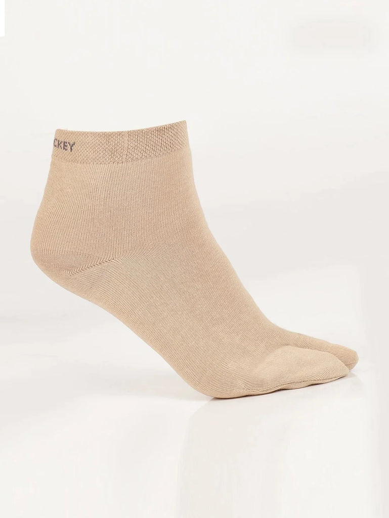 Skin Jockey Women's Compact Cotton Stretch Toe Socks with Stay Fresh Treatment