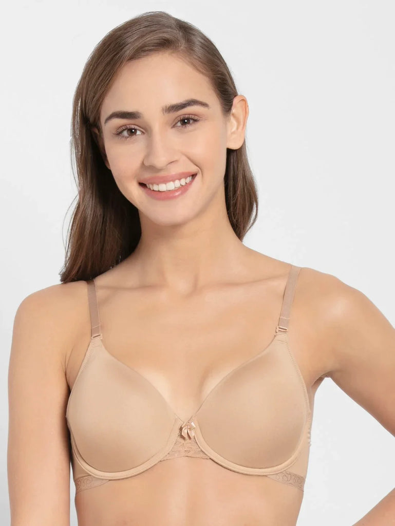 Skin JOCKEY Women's Under-Wired Padded Full Coverage Multiway Bra