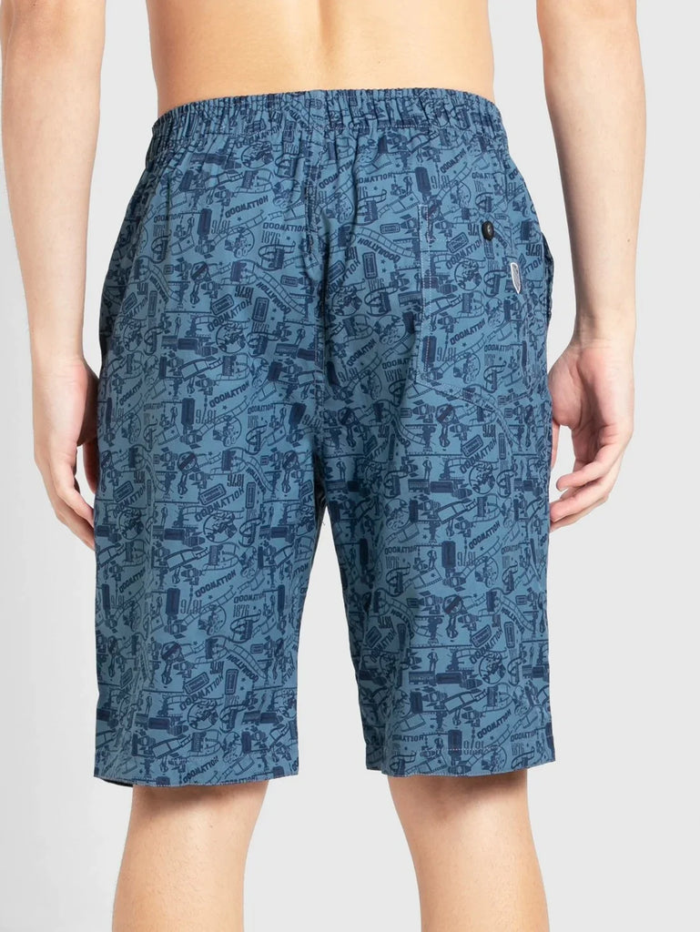 Stellar JOCKEY Men's Regular Fit Printed Bermuda