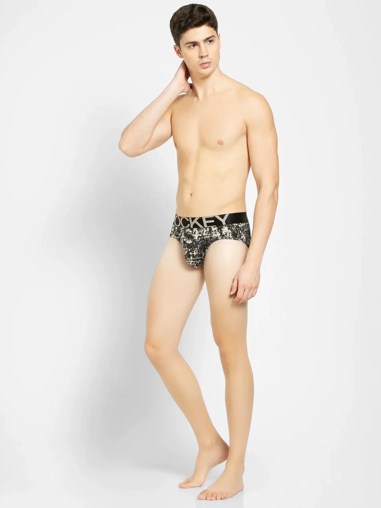 String Base Prints Jockey Brief For Men