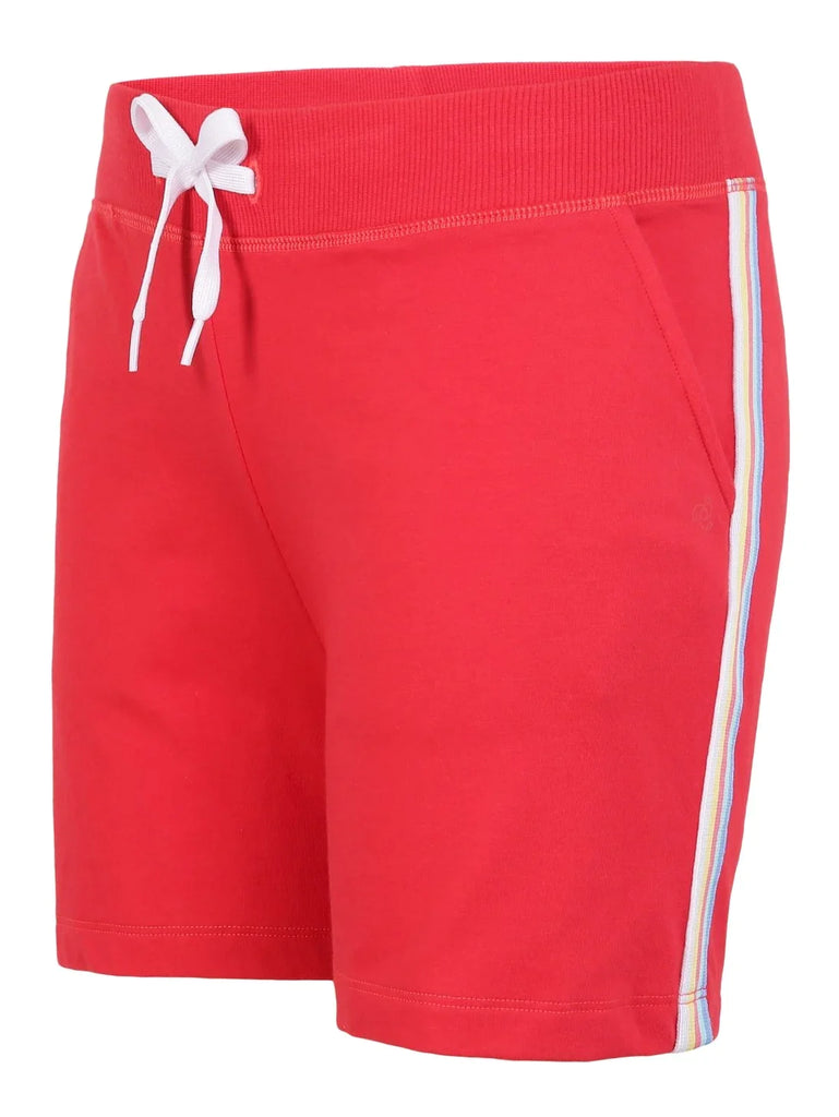 Team Red JOCKEY Girl's Regular Fit Solid Shorts