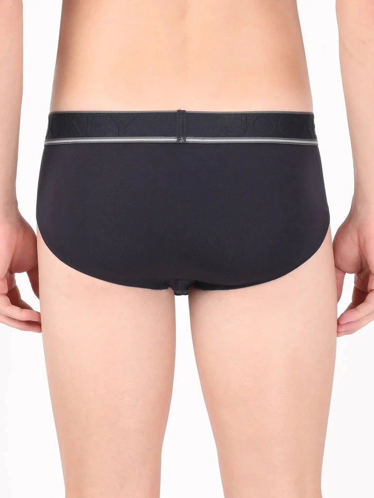 True Navy Jockey Solid Brief For Men