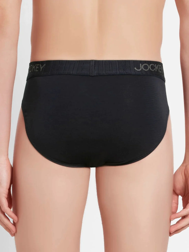 True Navy Jockey Solid Brief For Men 