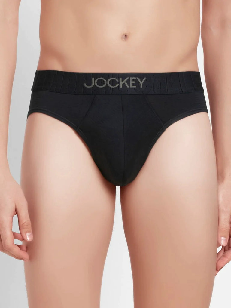 True Navy Jockey Solid Brief For Men 