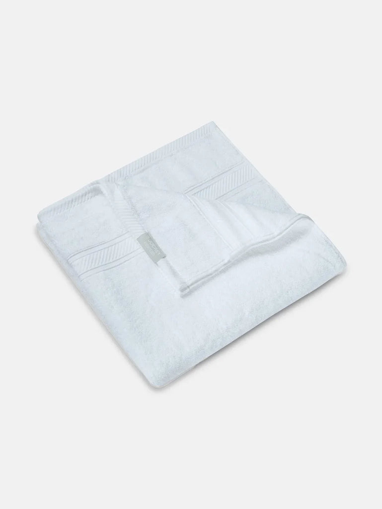 Cotton Terry Ultrasoft and Durable Solid Bath Towel White