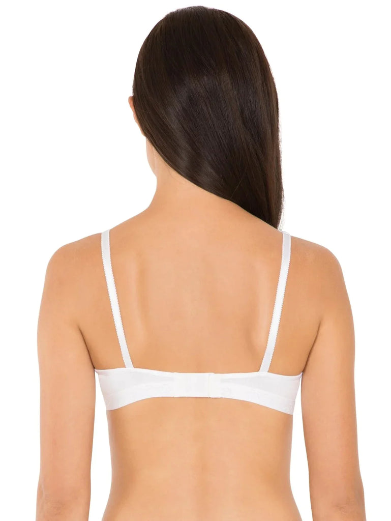 White JOCKEY Women's Wirefree Non Padded Beginners Bra.