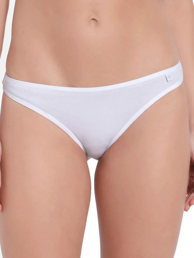 White JOCKEY Women's Low Waist Bikini.