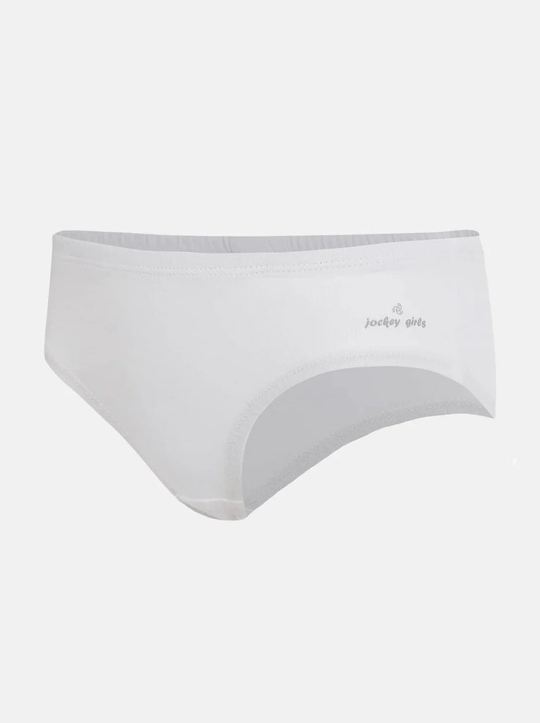 White Jockey Girl's Panty