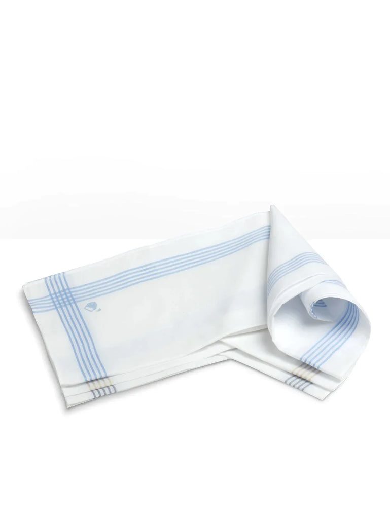 White Jockey Handkerchief pack of 3