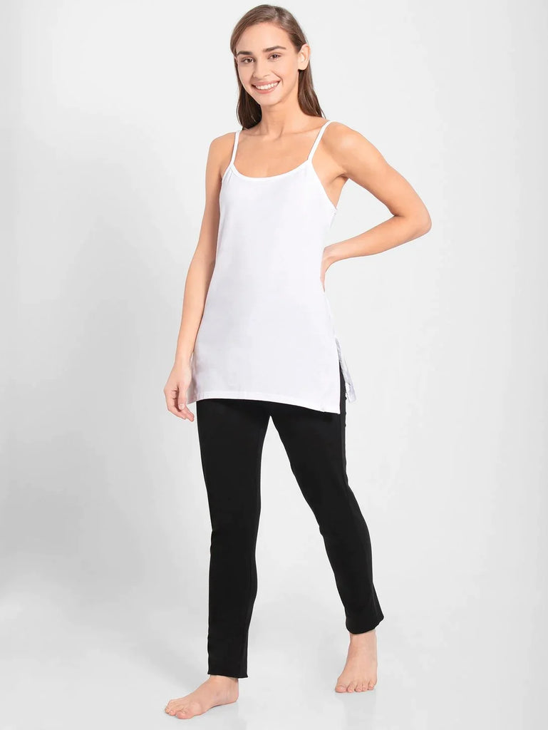 White Jockey Women's Kurti Slip