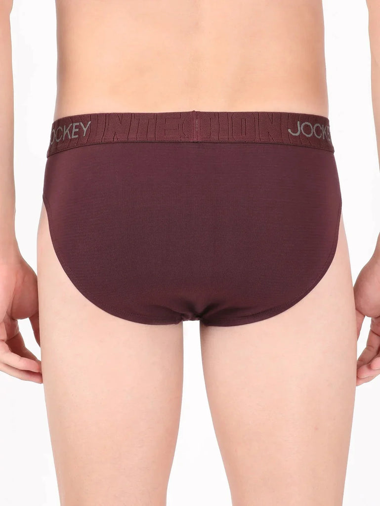 Wine Tasting Jockey Solid Brief For Men 