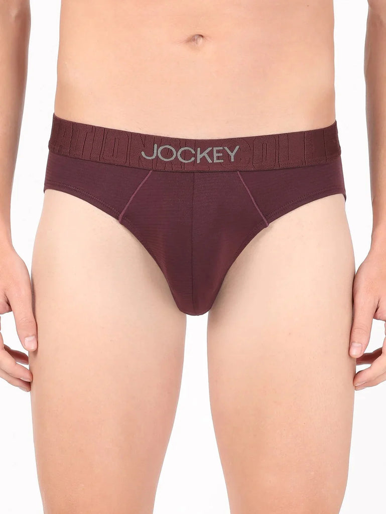 Wine Tasting Jockey Solid Brief For Men 