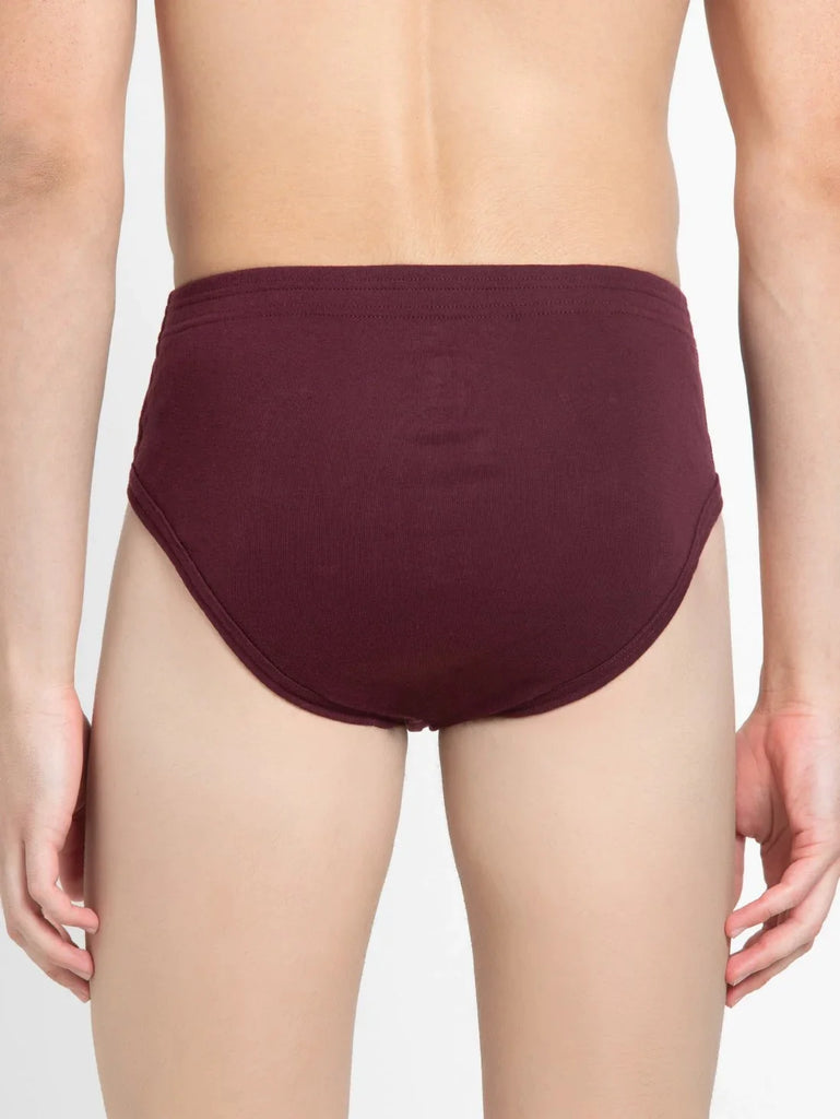 Wine Tasting Jockey Solid Brief Underwear Men