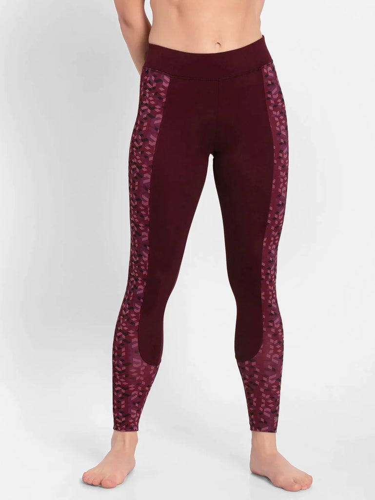 Wine Tasting JOCKEY Women's Printed Performance Leggings.