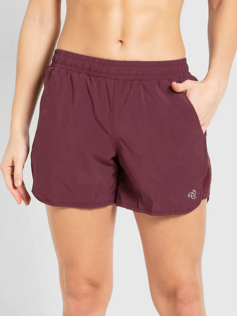 Wine Tasting JOCKEY Women's Lightweight Microfiber Straight Fit Shorts