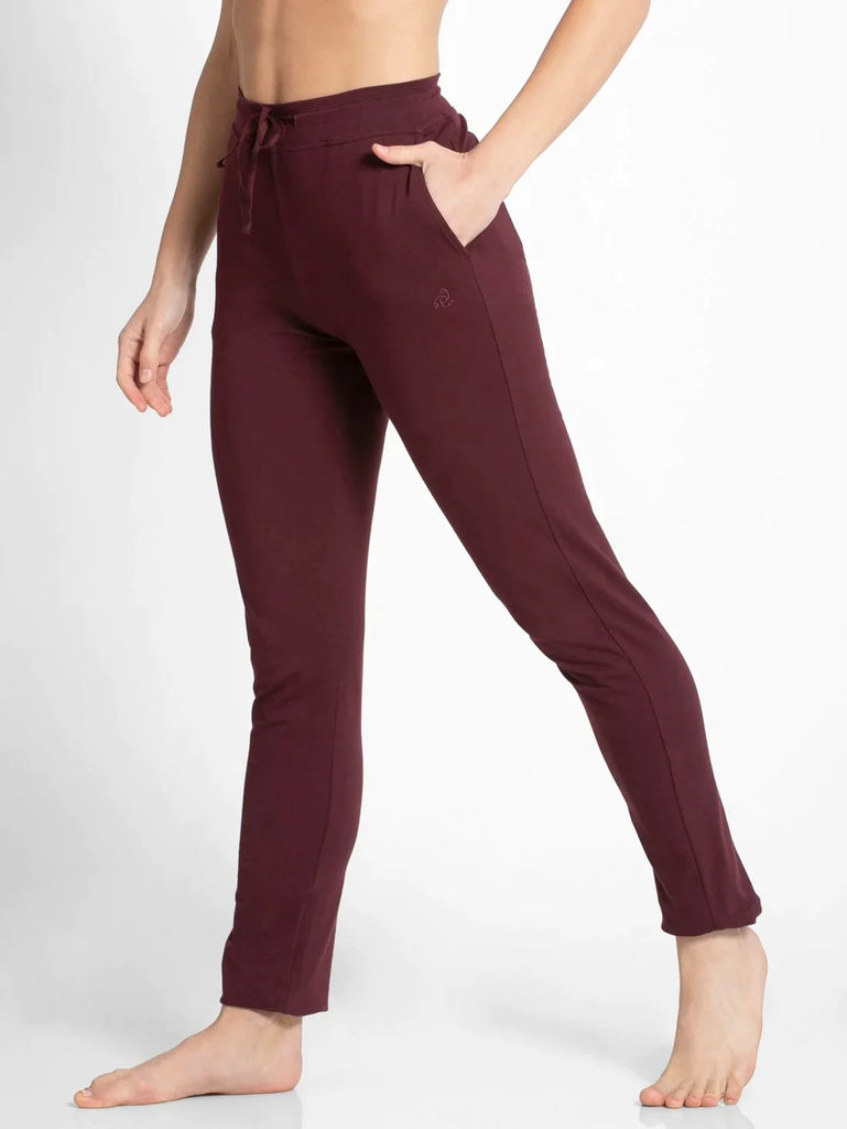 Wine Tasting Slim Fit JOCKEY Women's Trackpants 