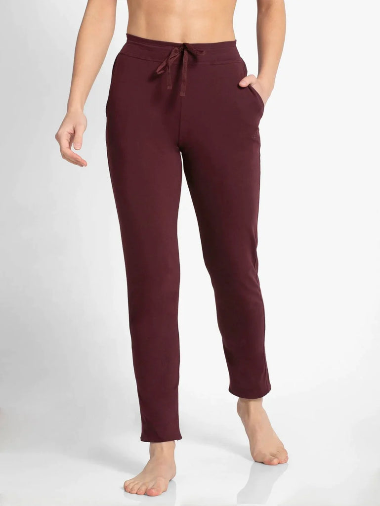 Wine Tasting Slim Fit JOCKEY Women's Trackpants 