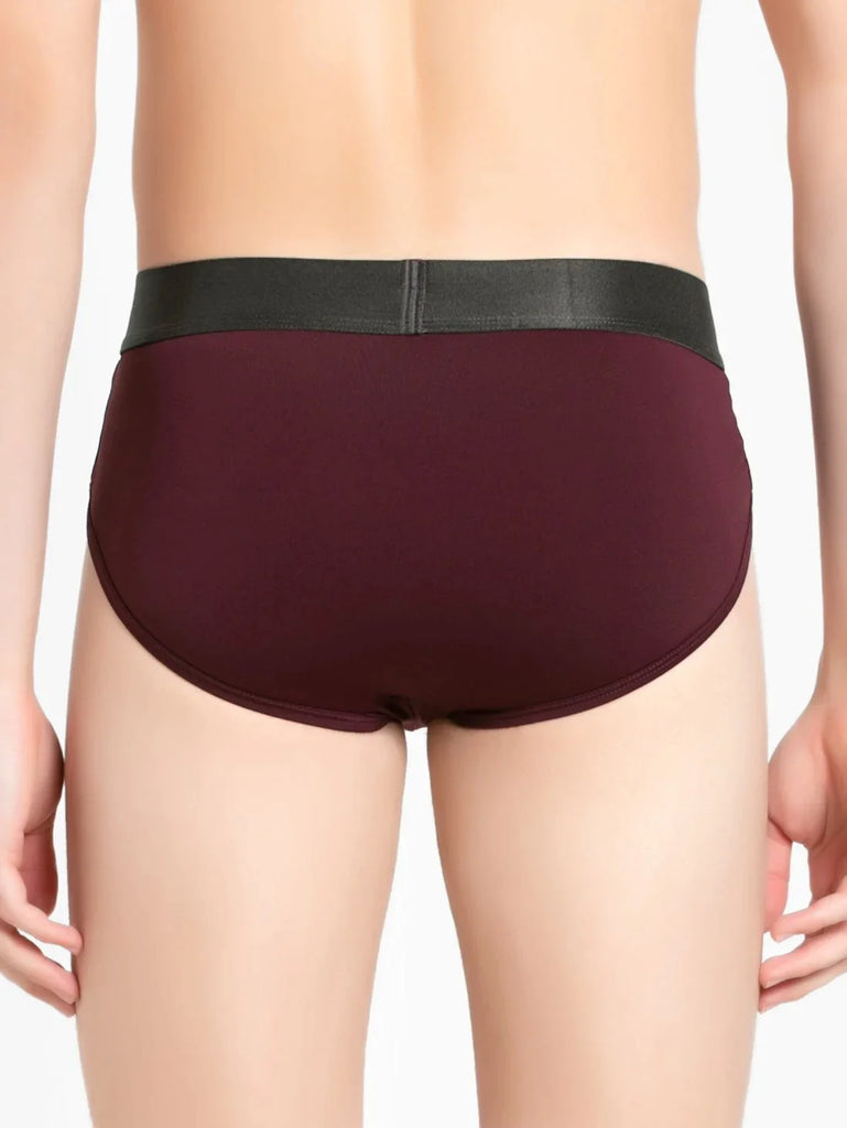 Wine Tasting Jockey Solid Brief For Men